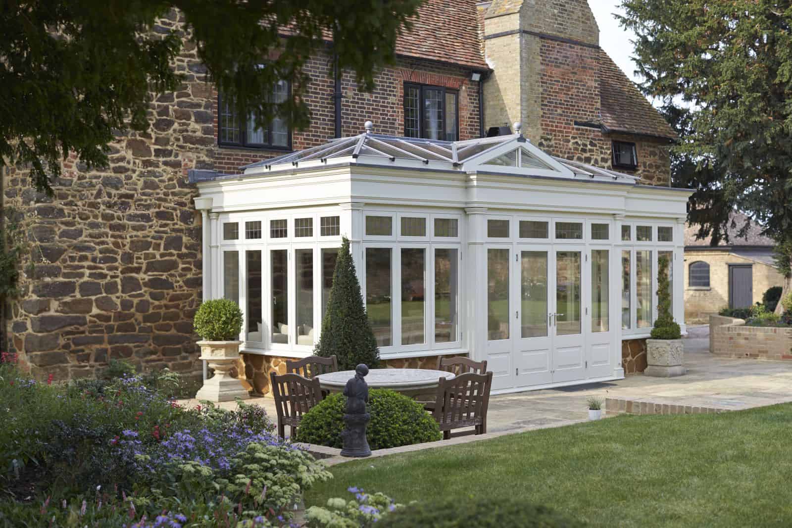 bespoke orangery for listed building