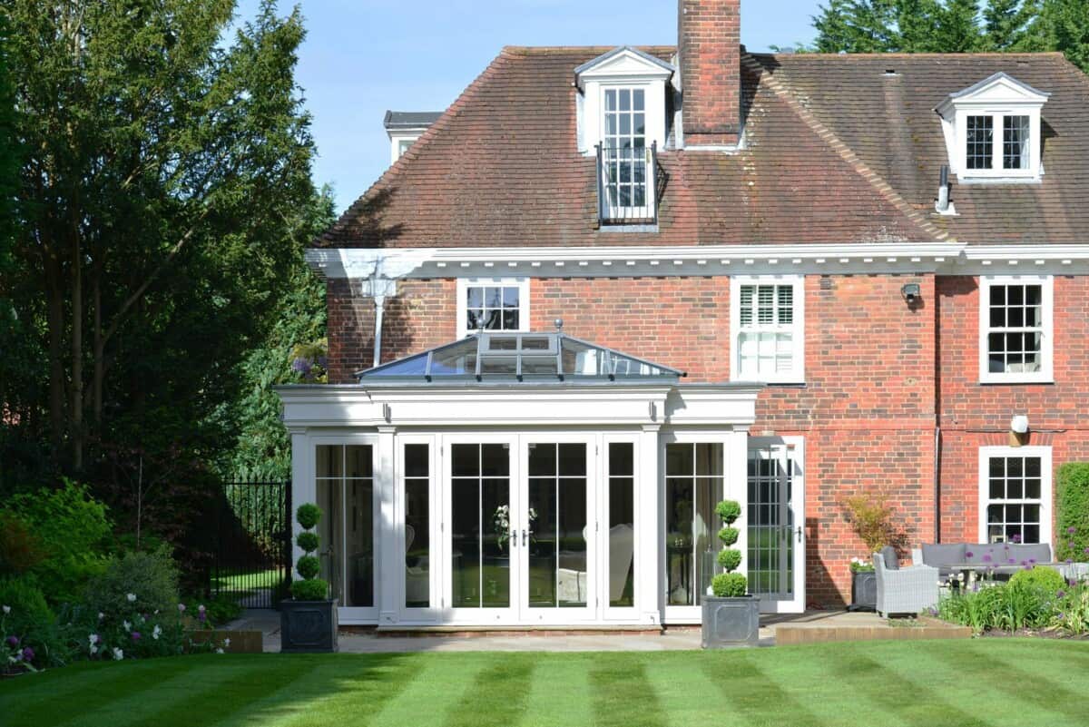 living room orangery