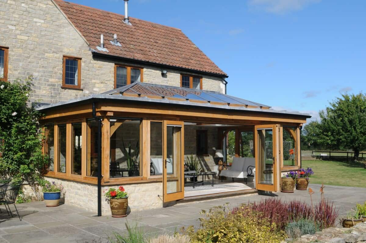 oak framed orangery