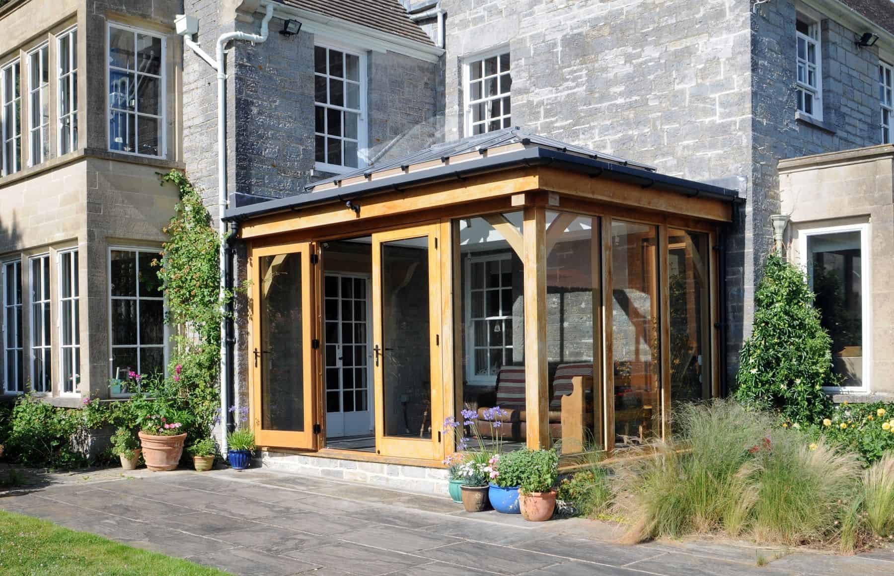 bespoke oak orangery