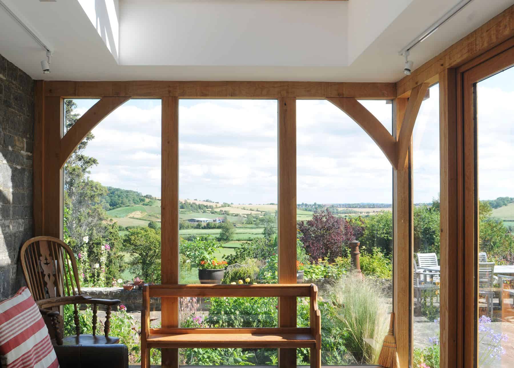 oak orangery views