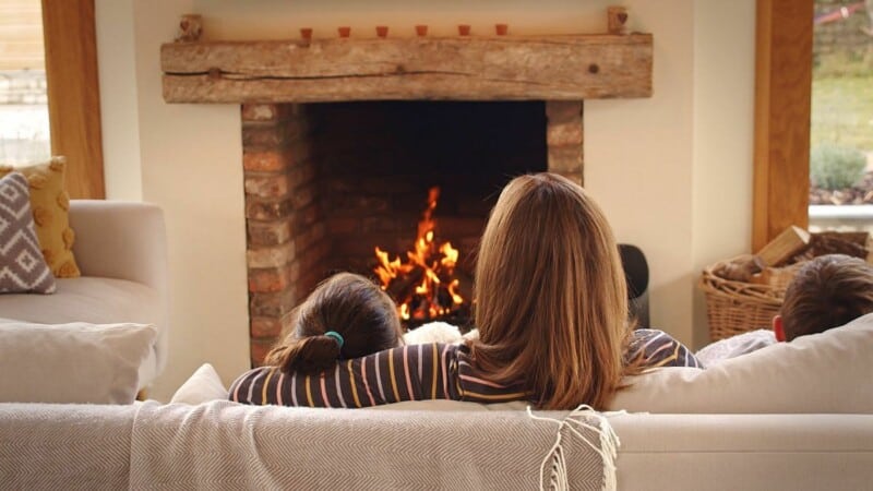 family garden room interior