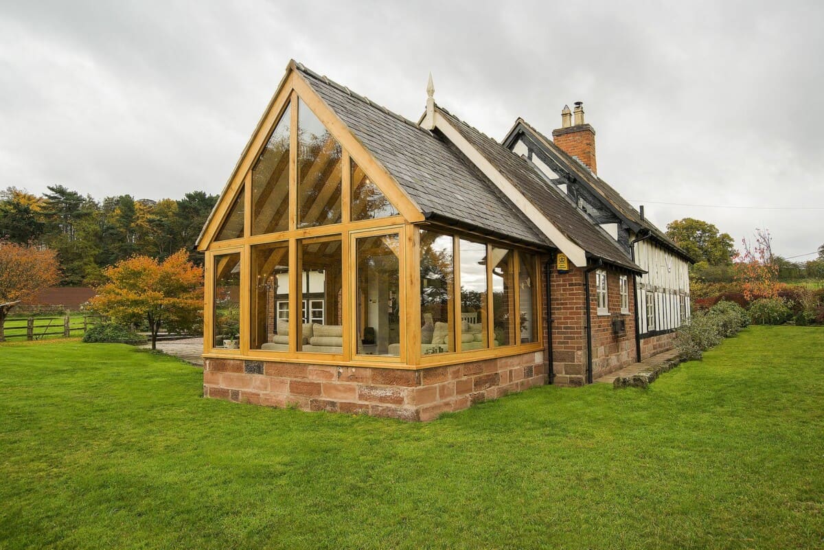 bespoke oak extension