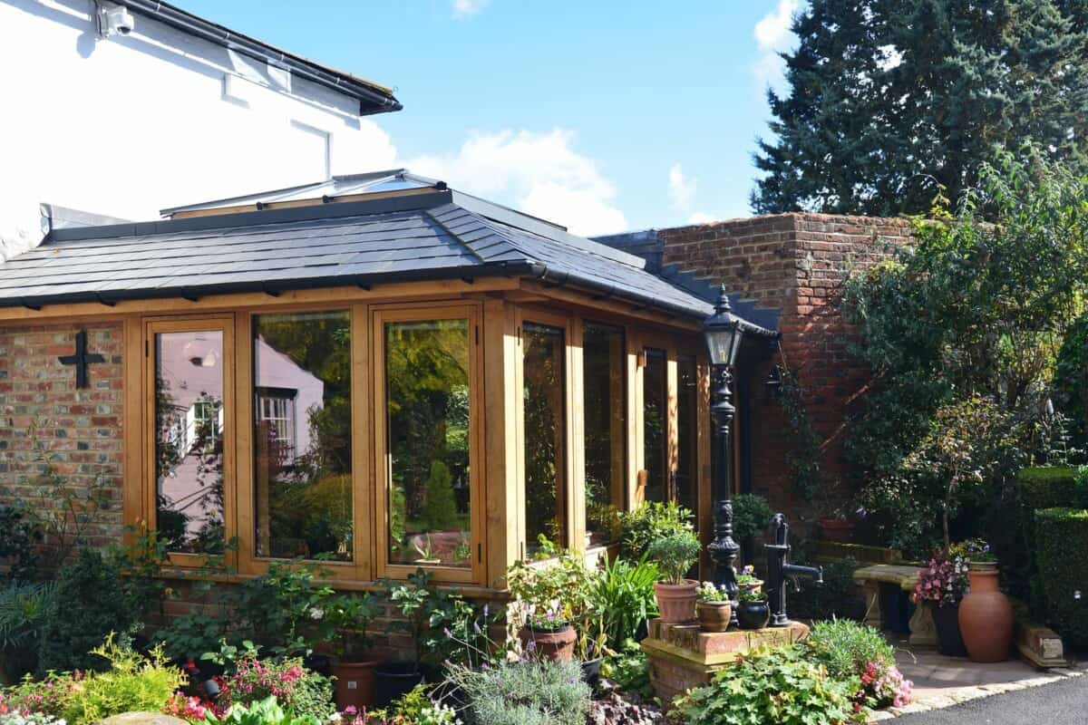 oak framed garden room