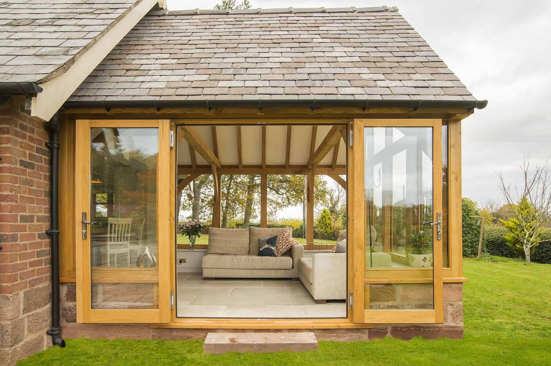 oak framed garden room