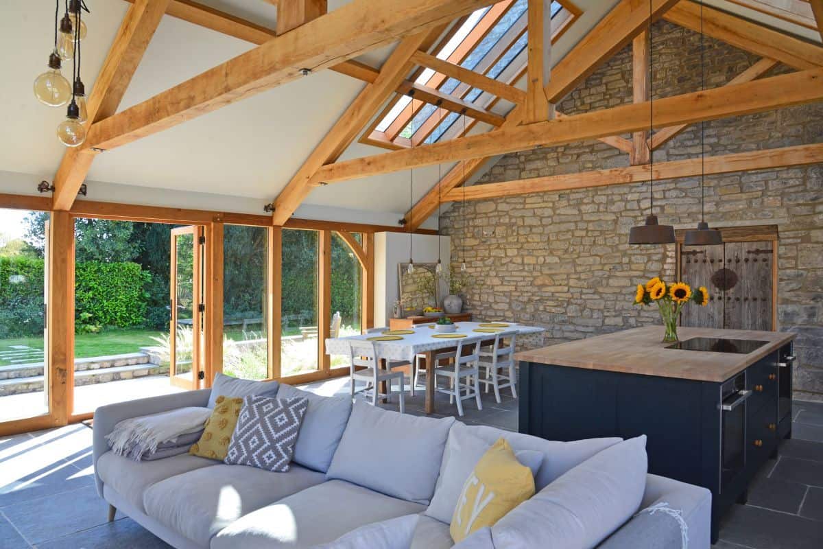 oak garden room lifestyle