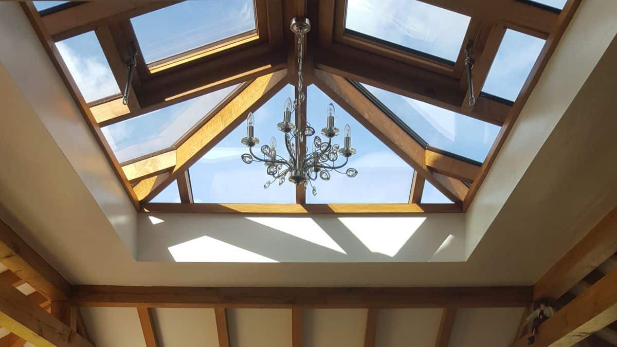 oak orangery roof lantern