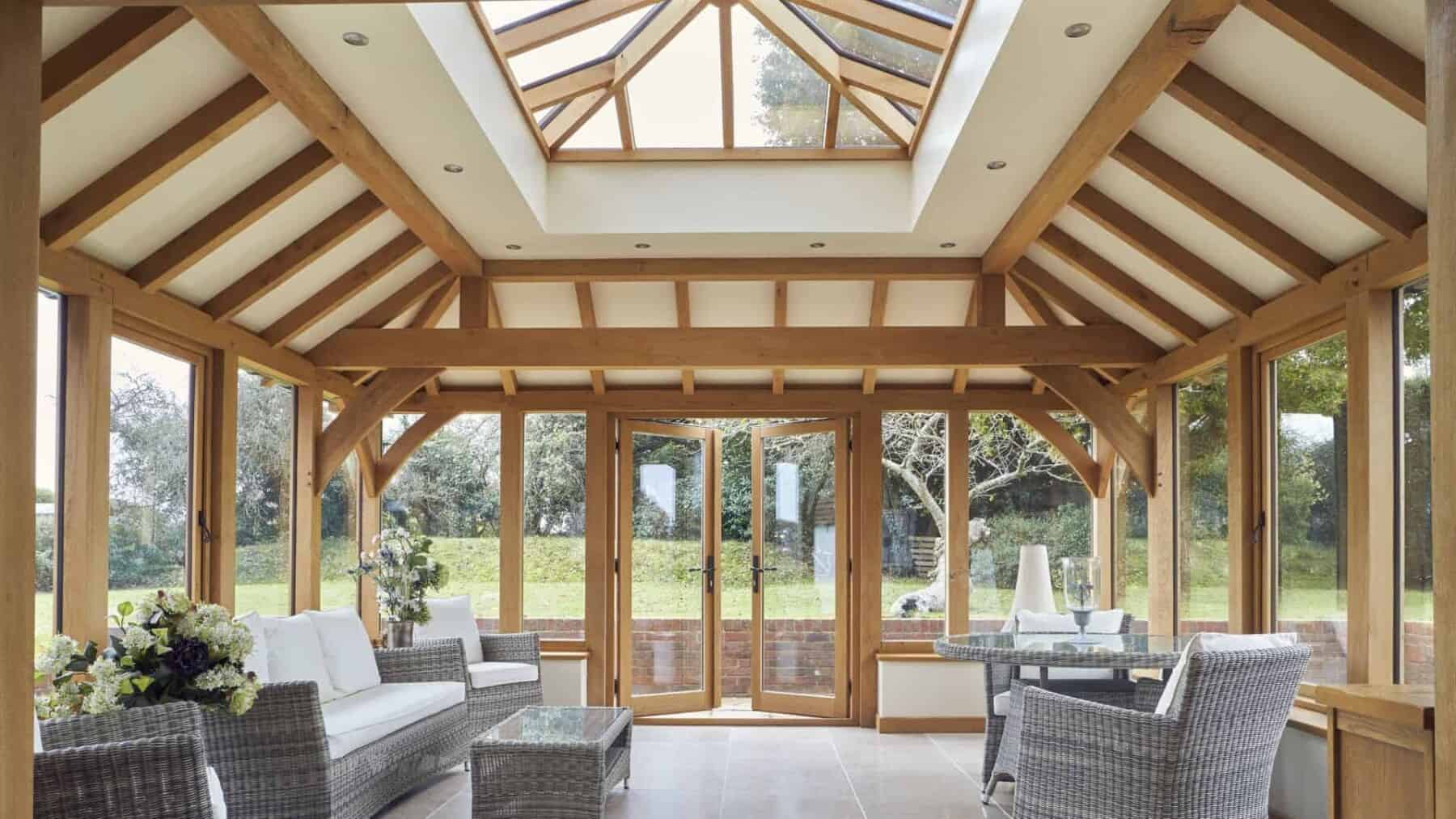 finest quality oak orangery