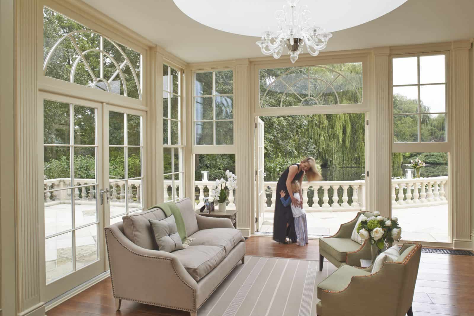 orangery family living space