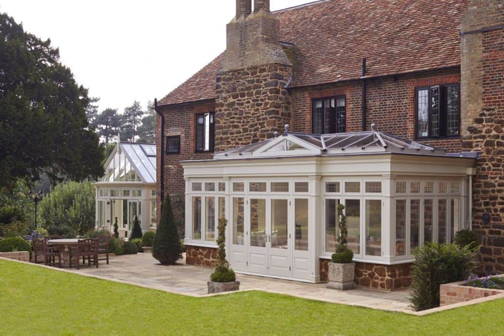 orangery and conservatory