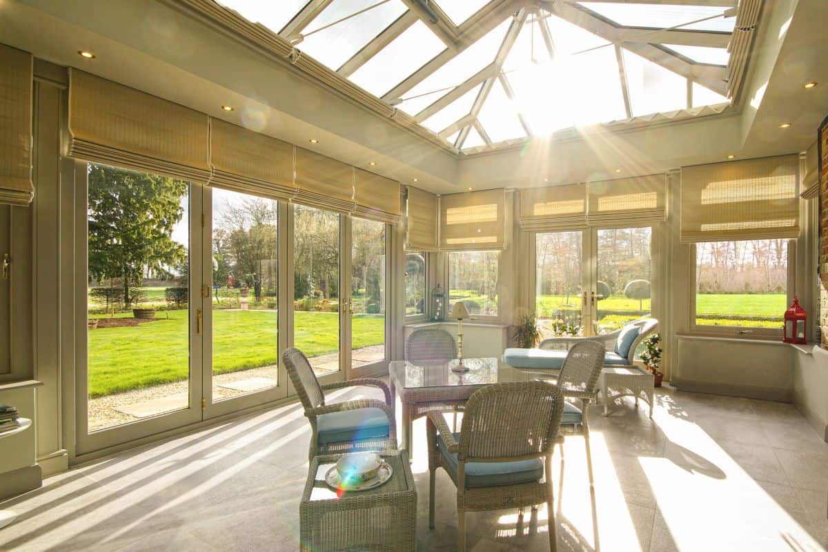 wooden bi-fold doors