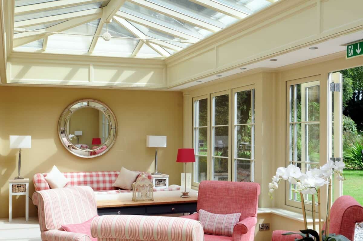 boutique hotel orangery interior