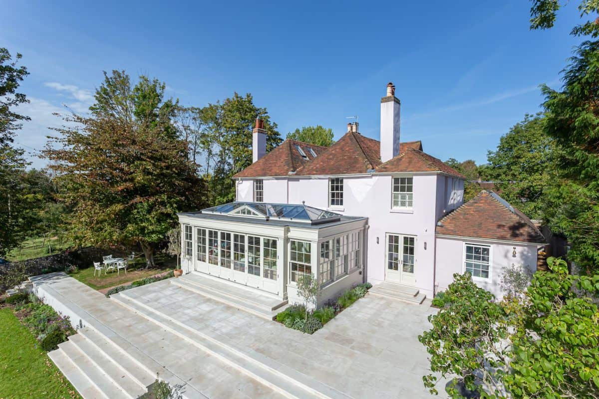 luxury timber orangery