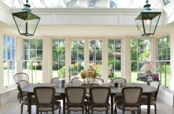10 Orangery Dining Room Designs by David Salisbury