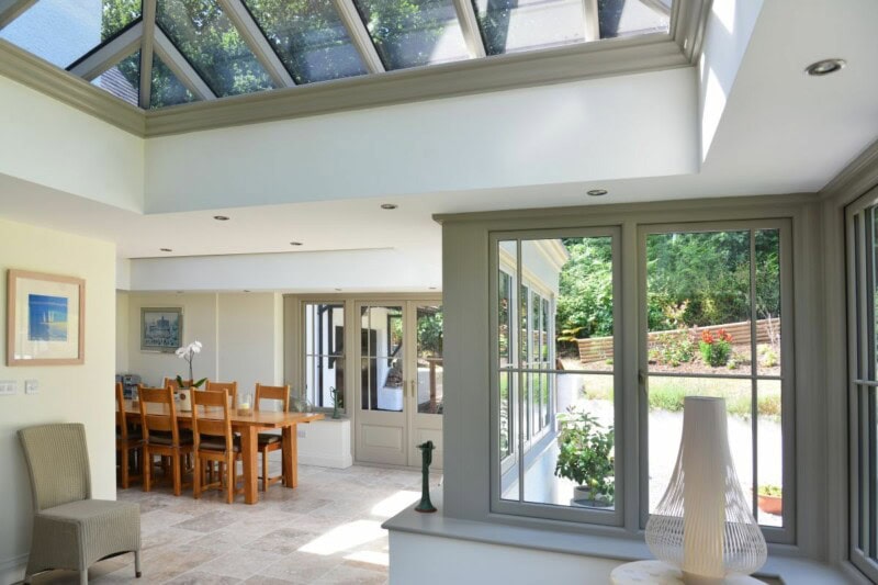 10 Orangery Dining Room Designs by David Salisbury