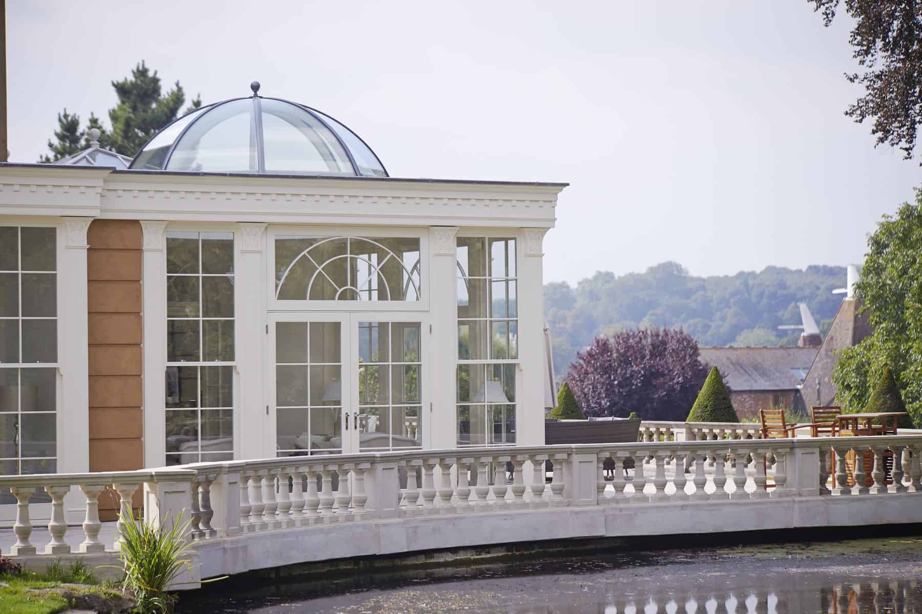 bespoke orangery with domed lantern