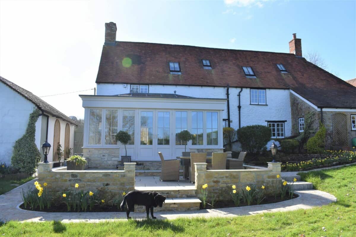 listed building orangery extension