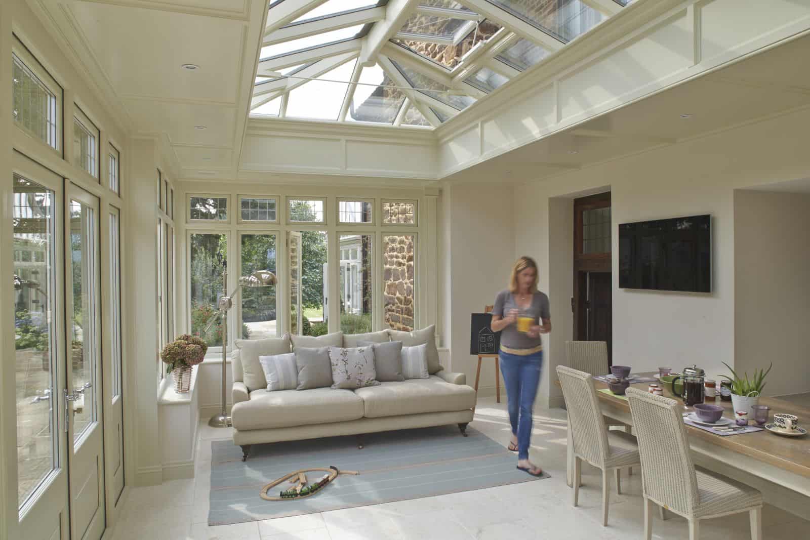 orangery family living room