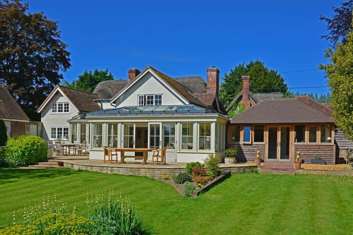 orangery & oak garden room