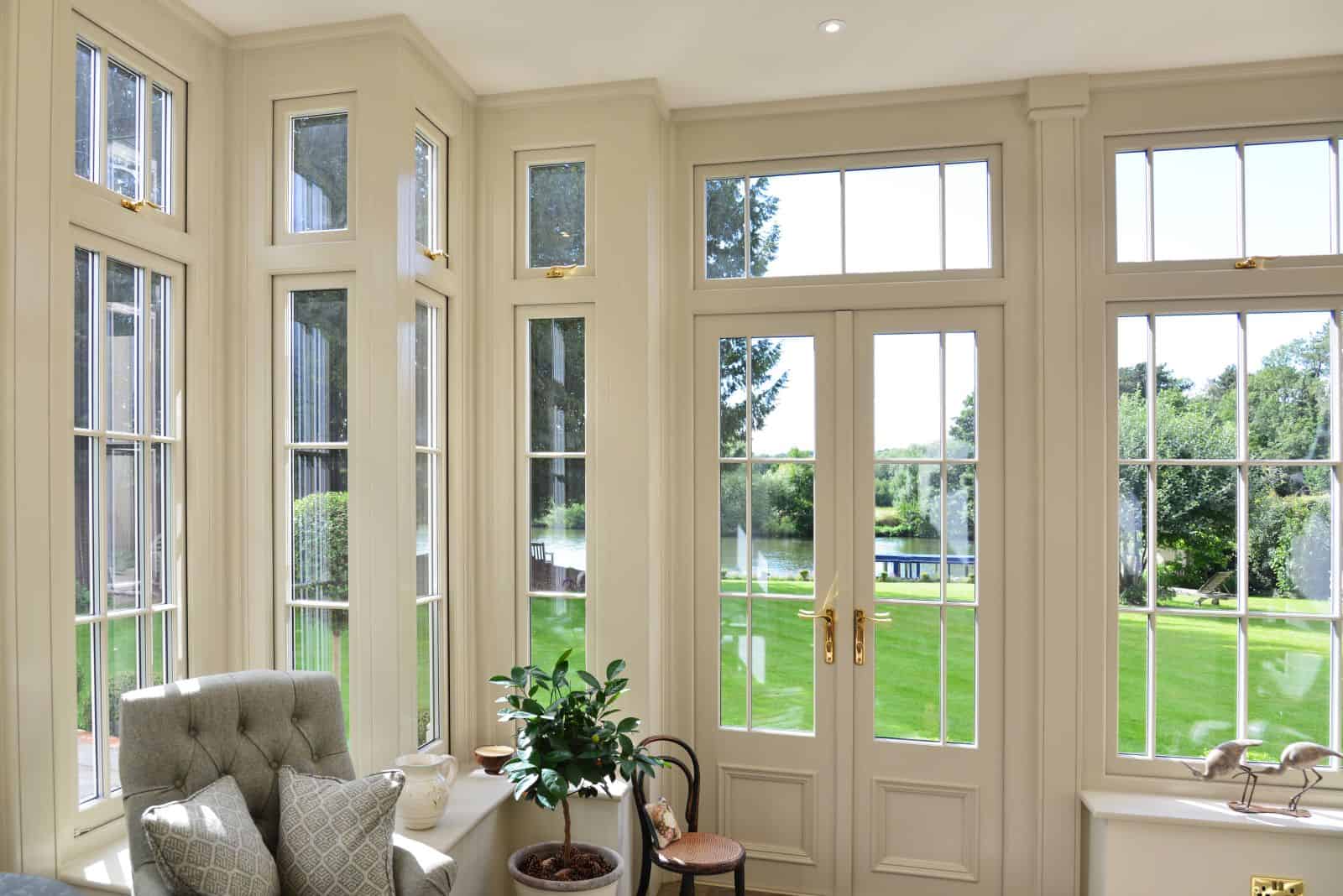 orangery interior glazing