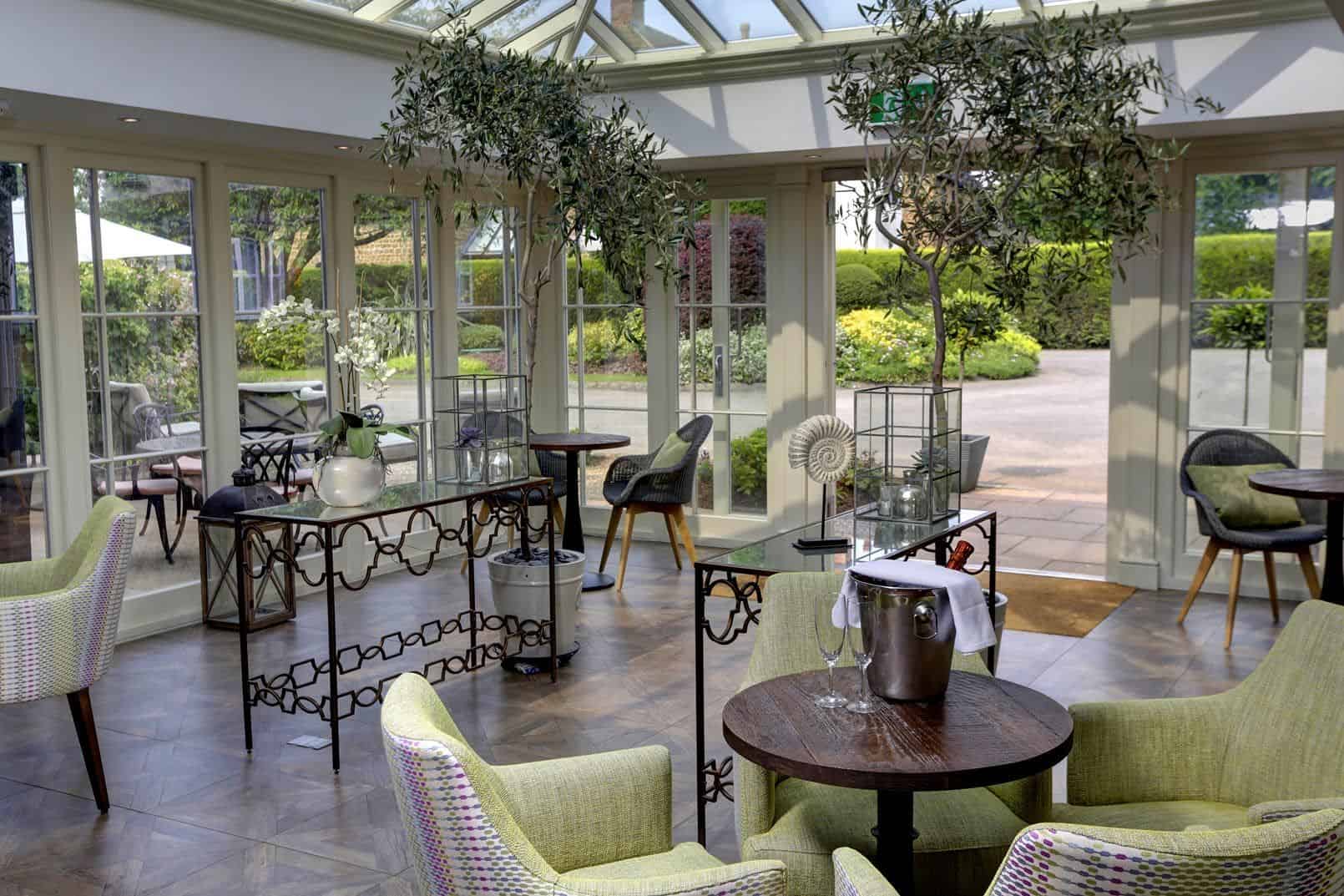 Wroxton House Hotel orangery entrance