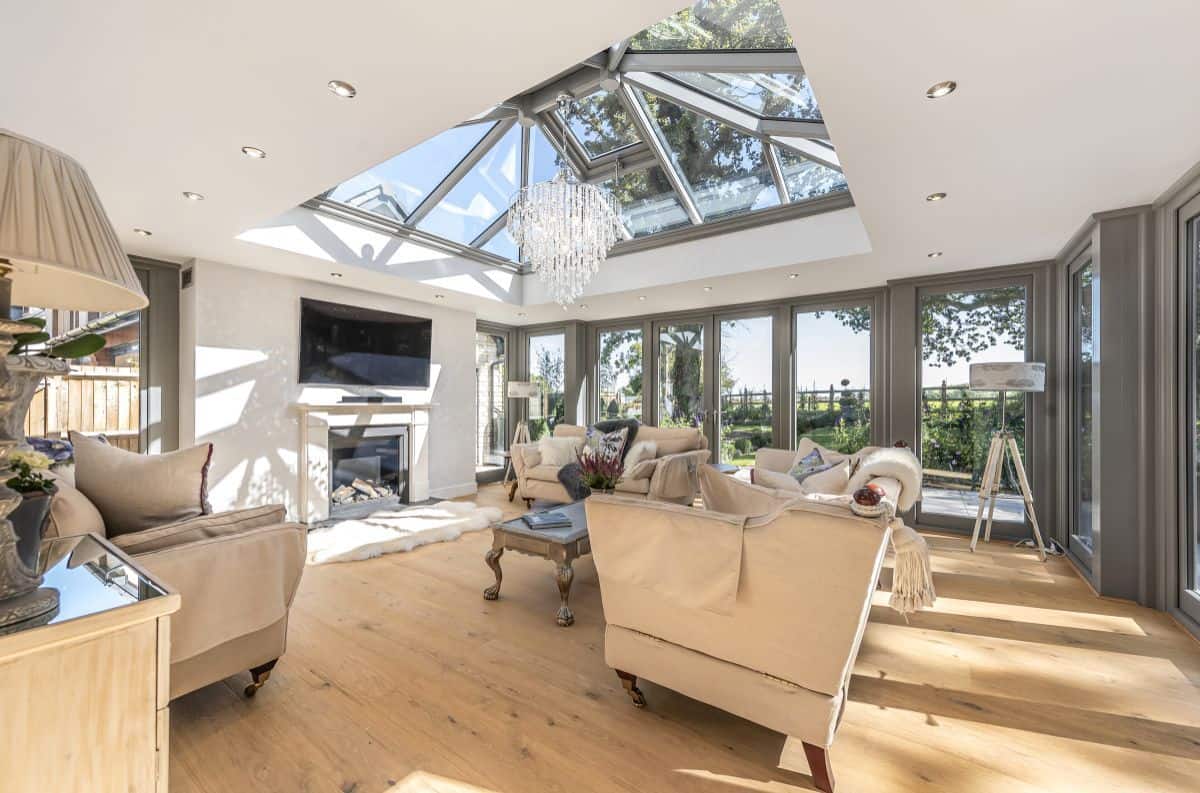 bespoke orangery interior