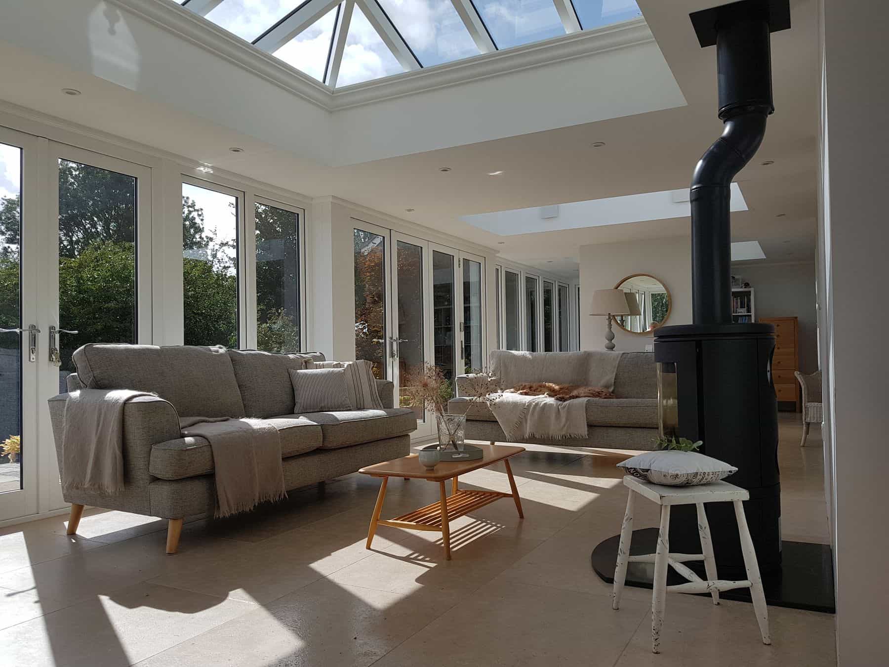 orangery family living room