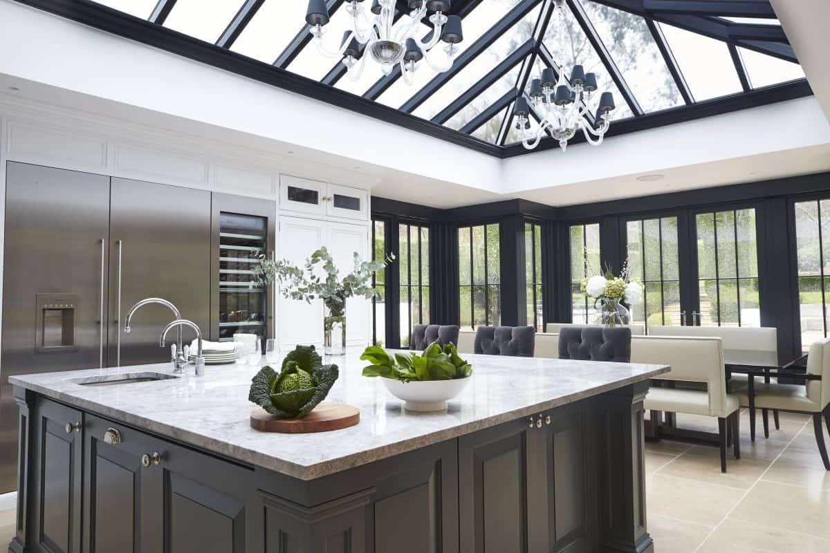 stylish orangery kitchen extension