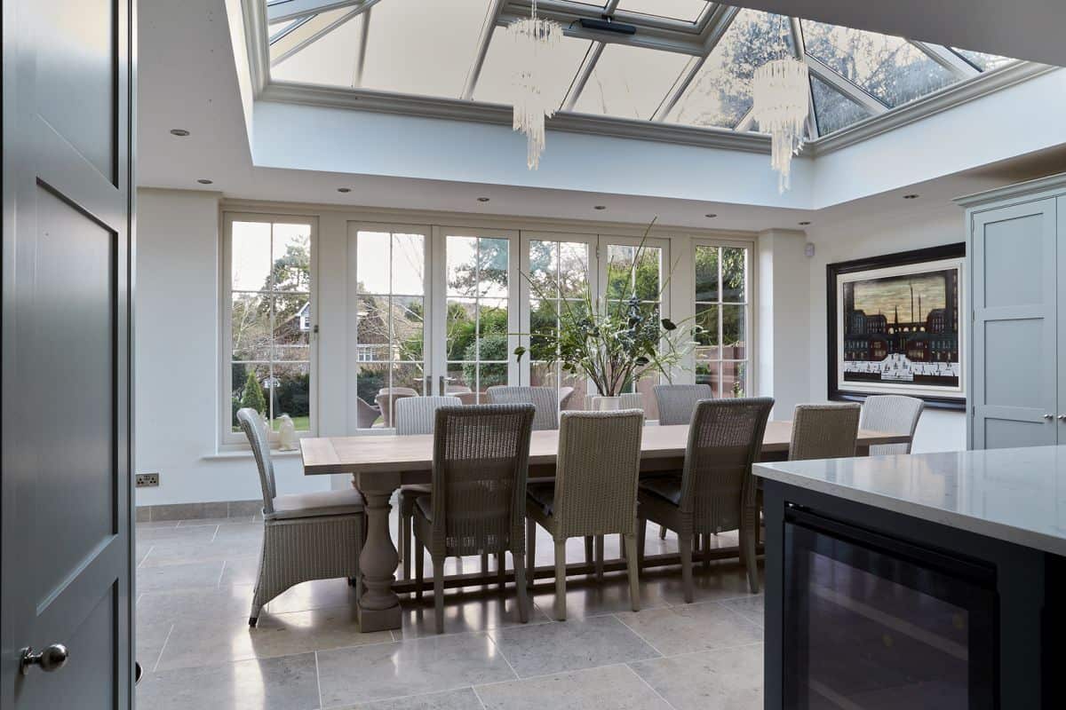 orangery kitchen extension interior