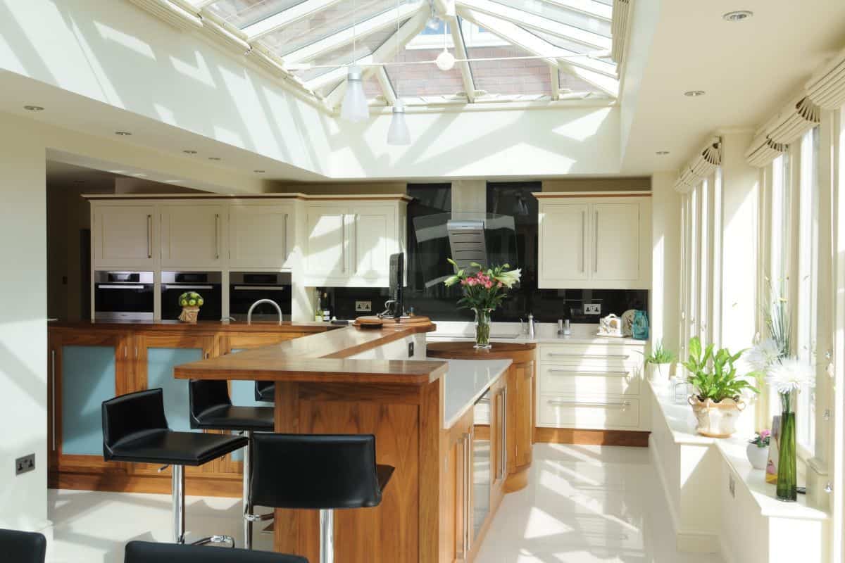 orangery freestanding kitchen extension