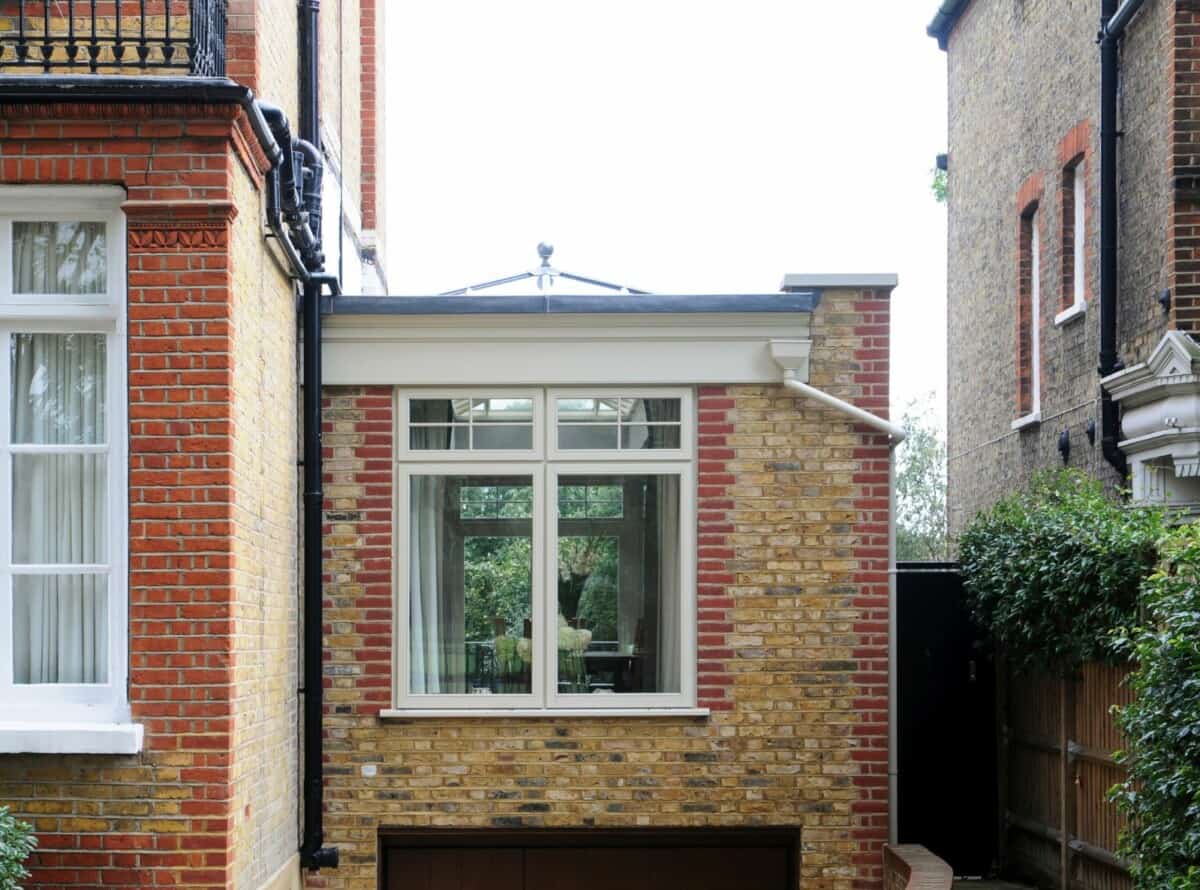 rear orangery london extension