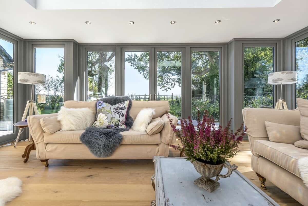 contemporary orangery interiors