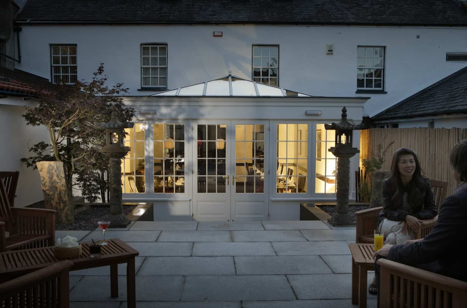 restaurant extension listed building orangery