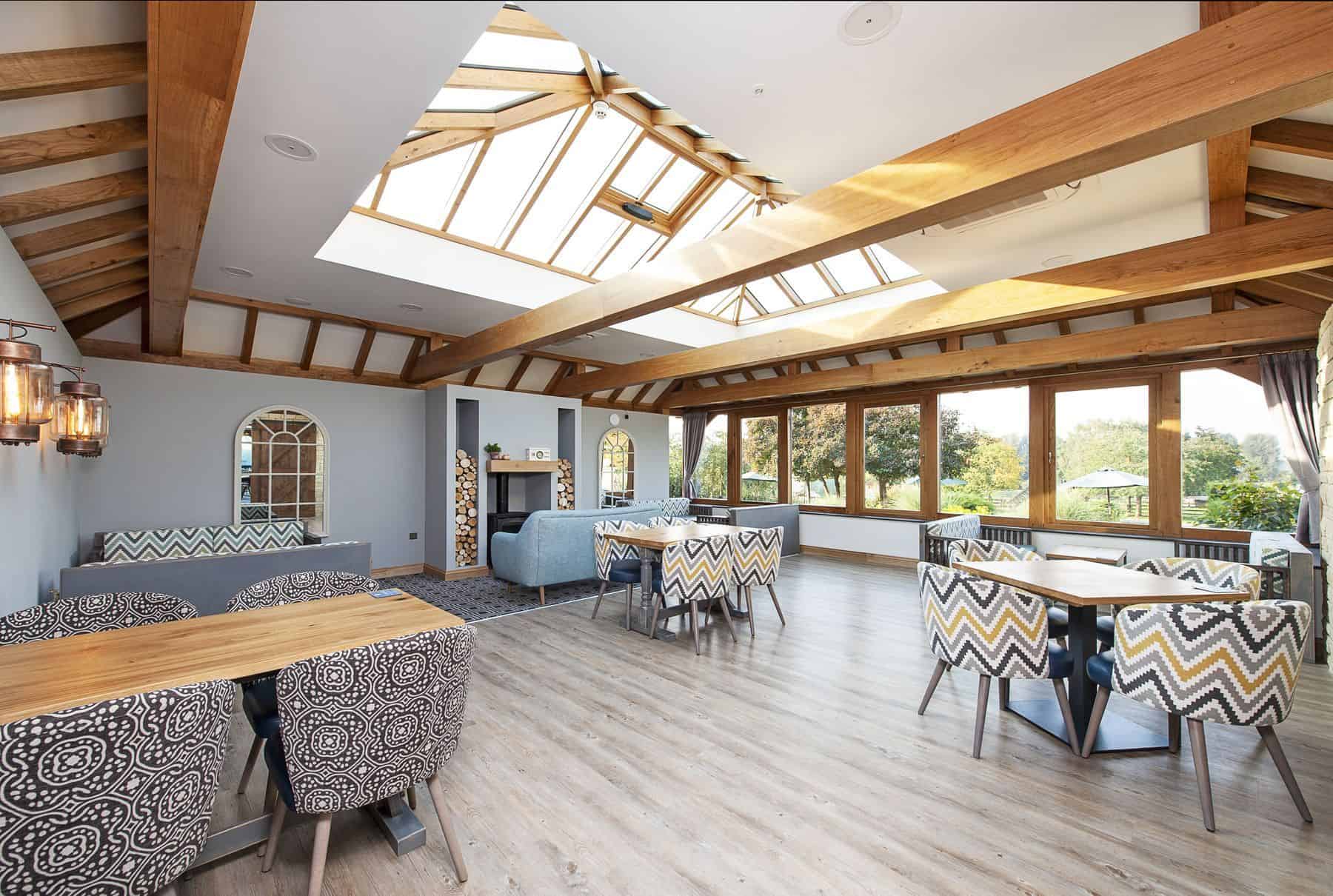 Millets Farm orangery restaurant extension