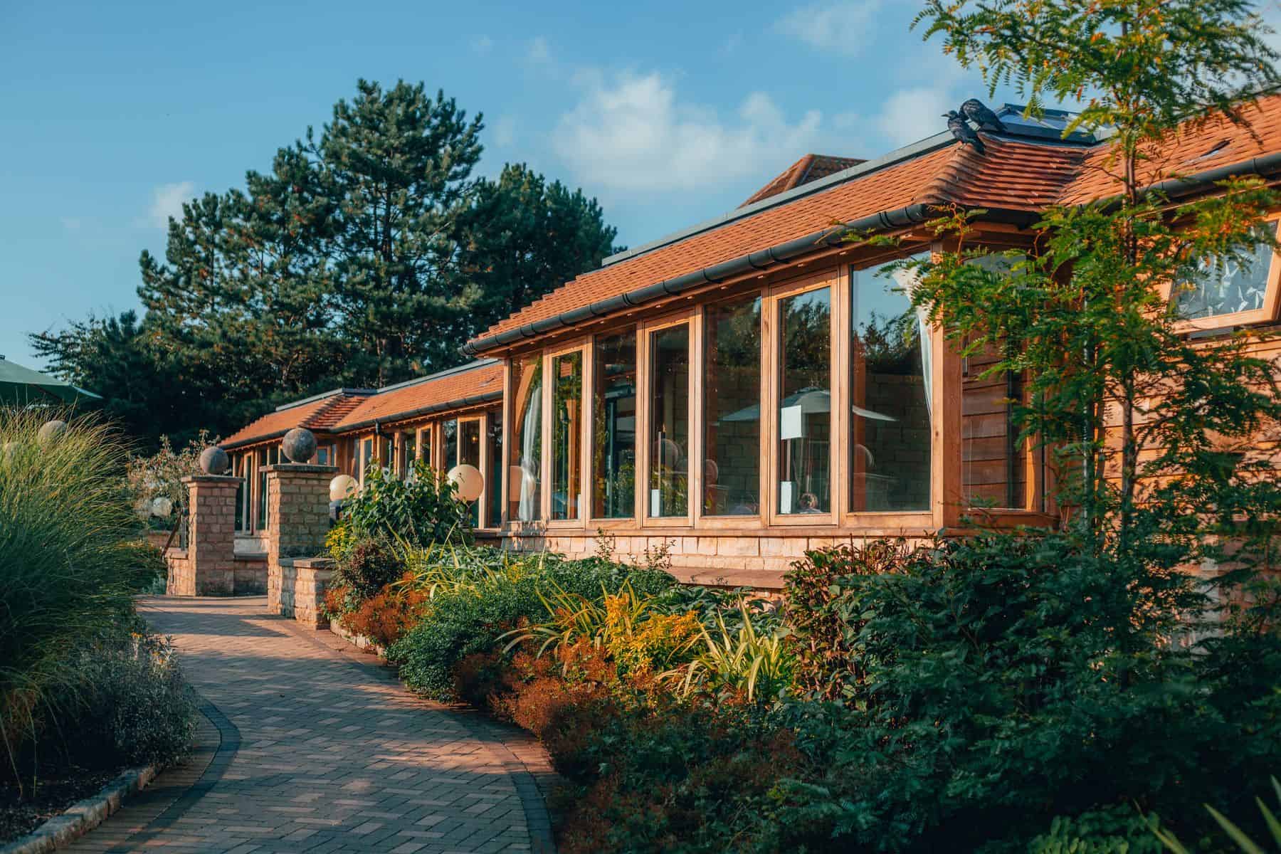 Millets Farm oak orangery restaurant extension