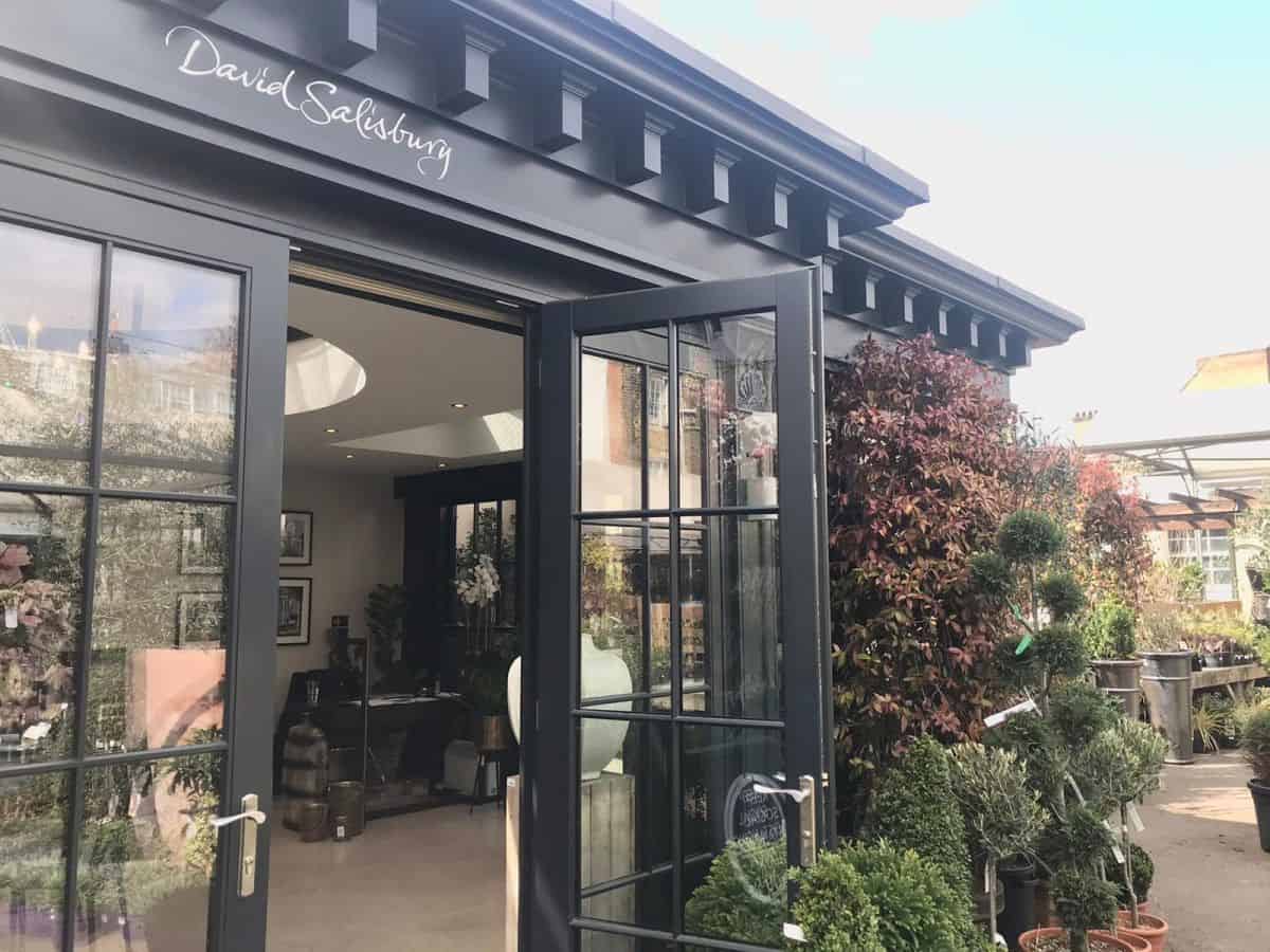 chelsea showroom orangery french doors