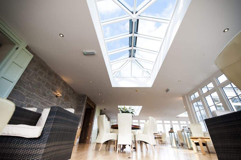 golf club orangery lantern roof