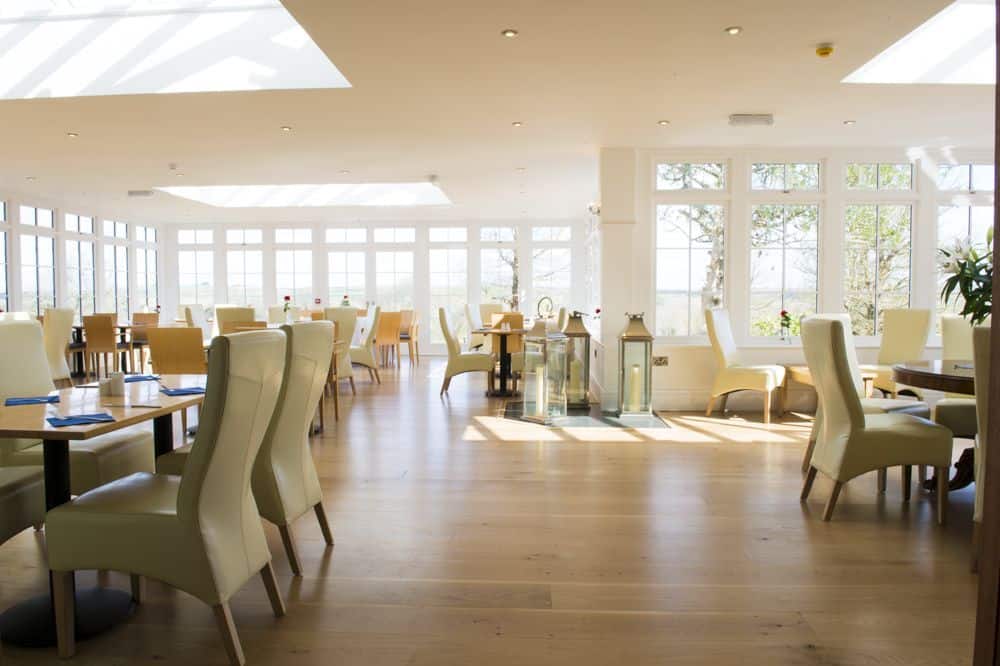 golf club orangery interior