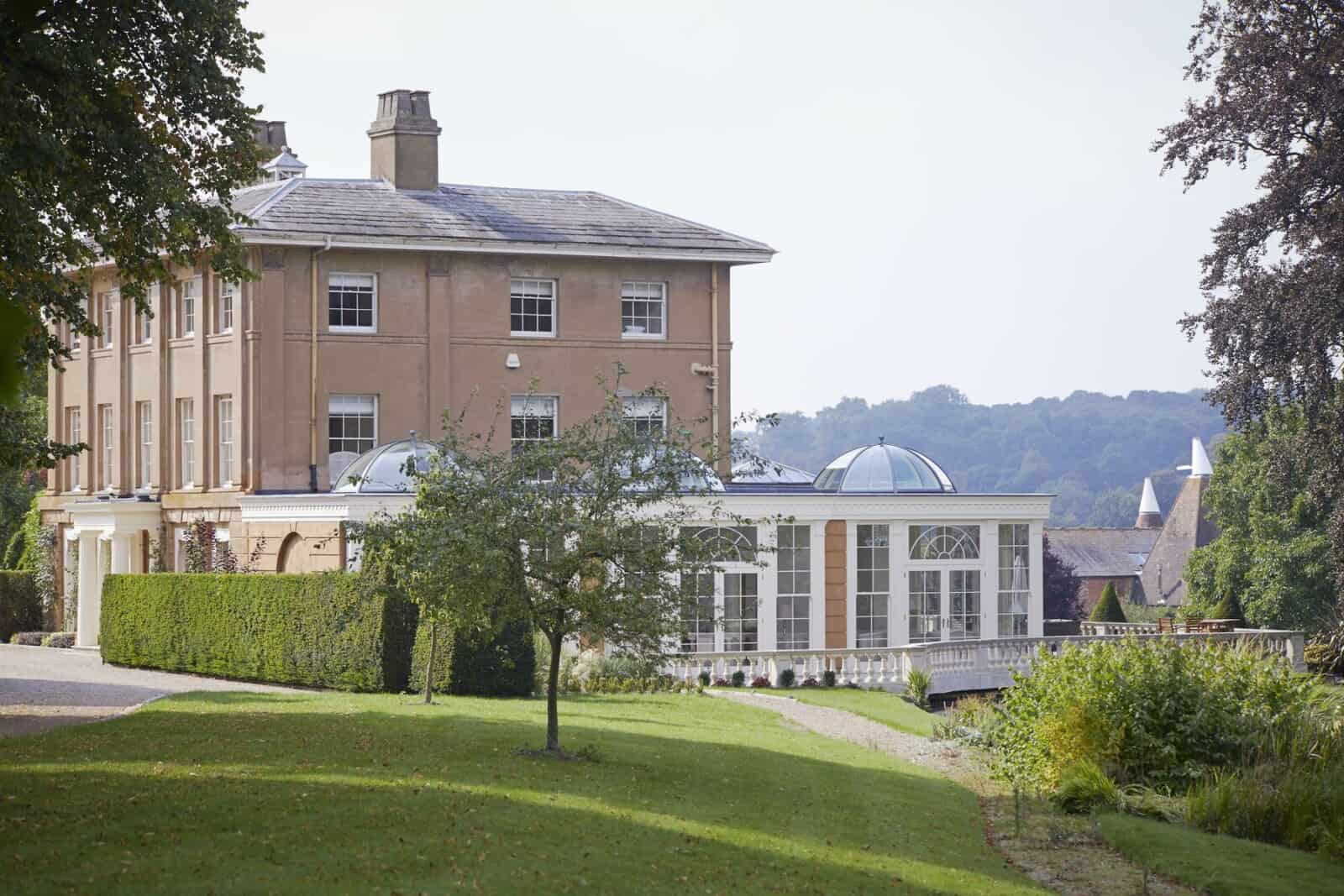 orangery with domed lantern roofs