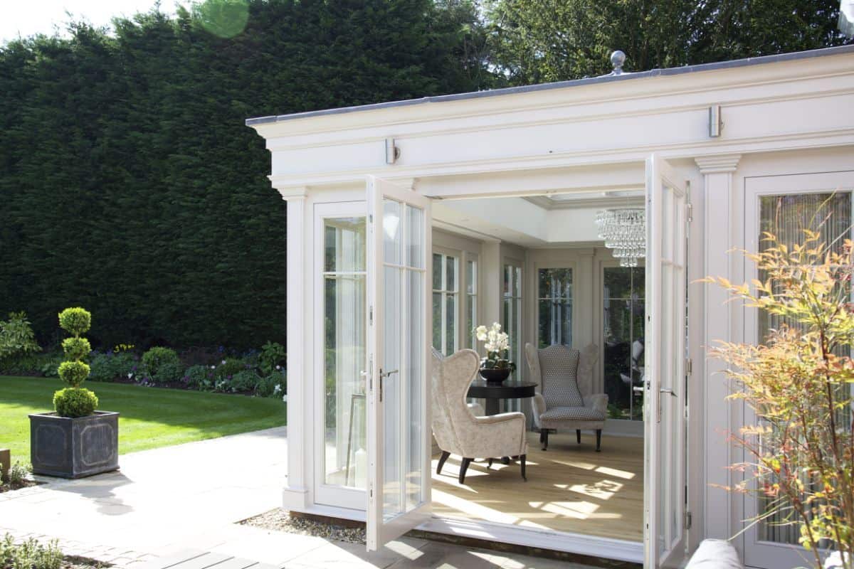 wooden orangery design