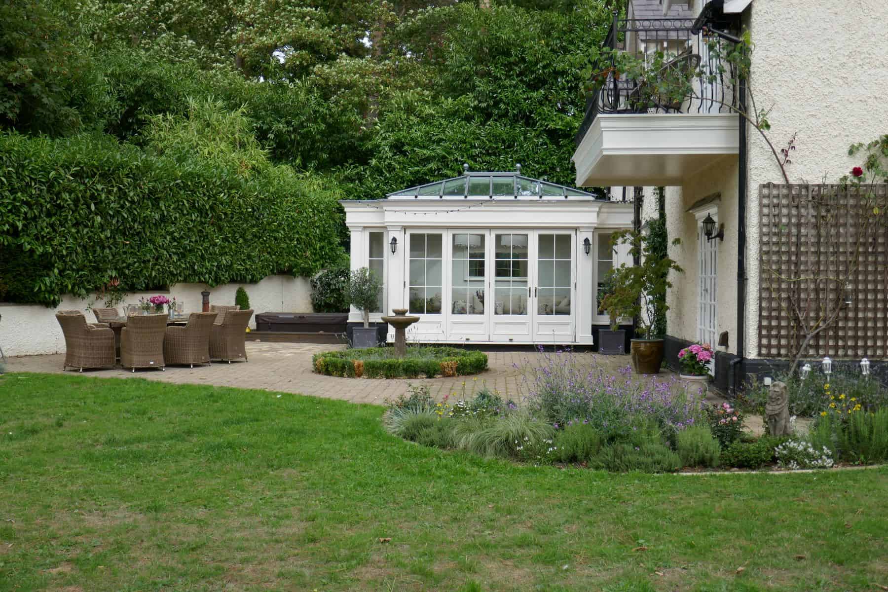 bespoke timber orangery