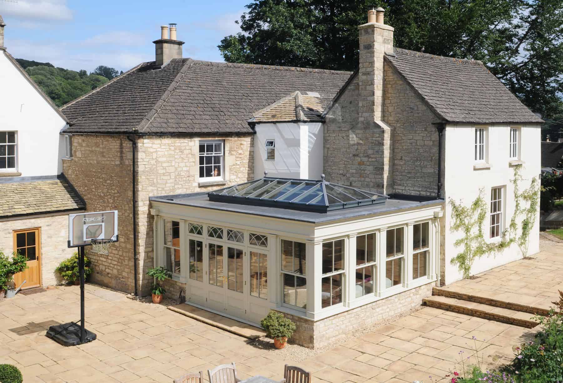 bespoke wooden orangery