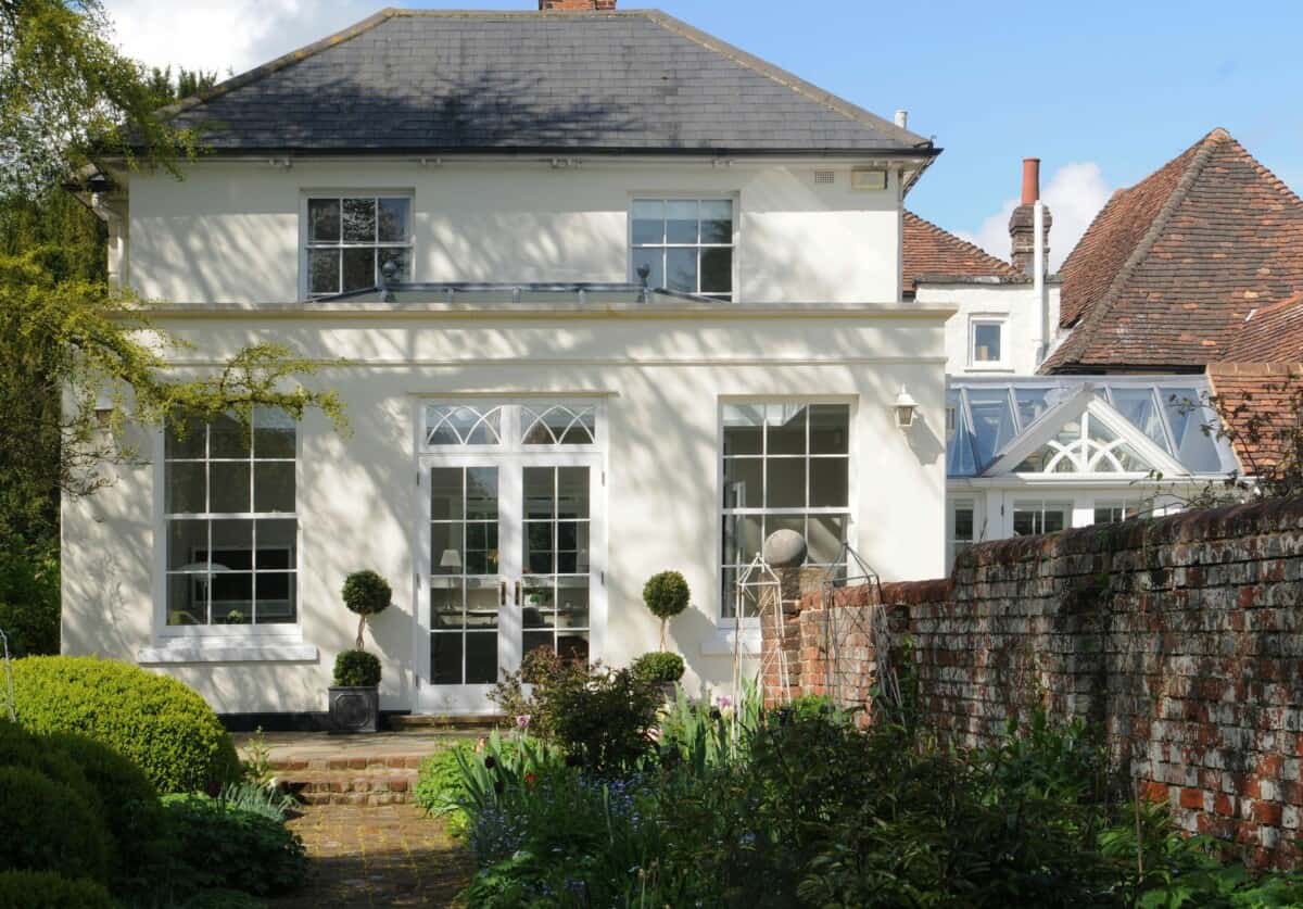 traditional stone built orangery