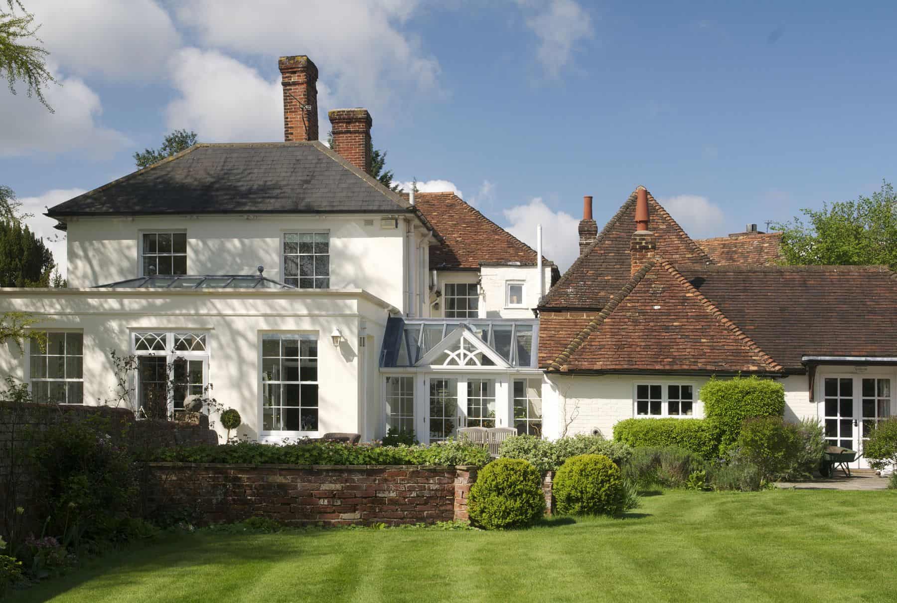 traditional stone & timber orangery