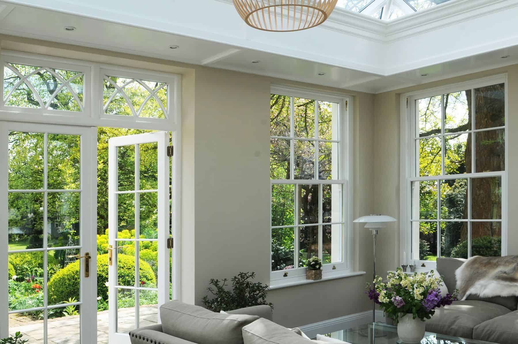 stone & timber orangery interior