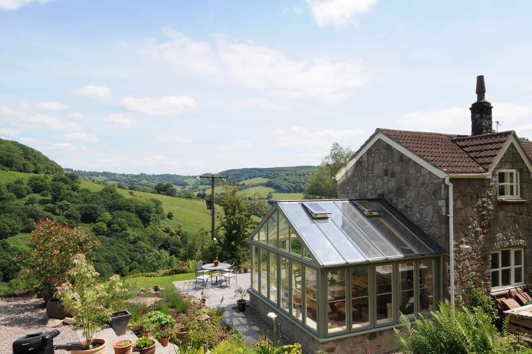 wooden conservatory design