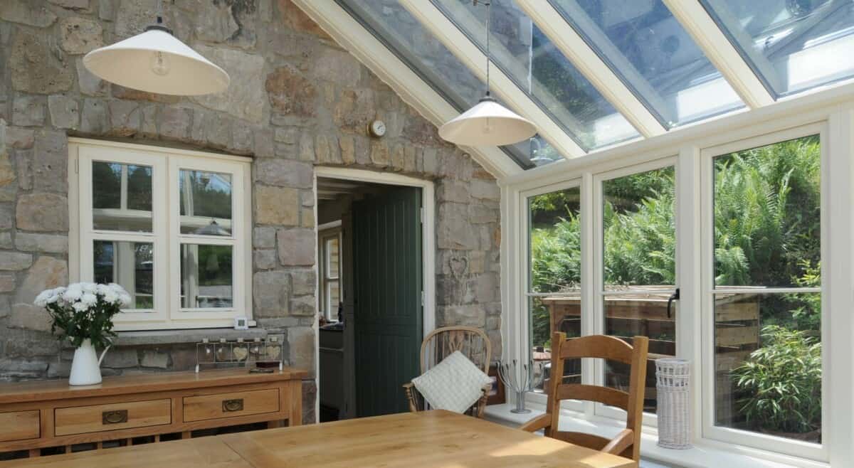 bespoke orangery interior