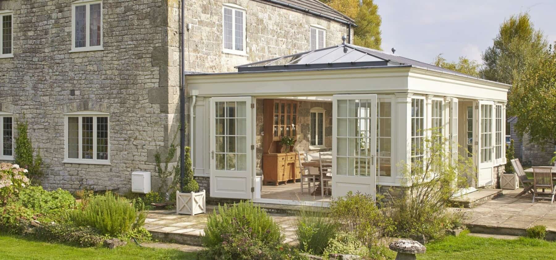 bespoke wooden orangery