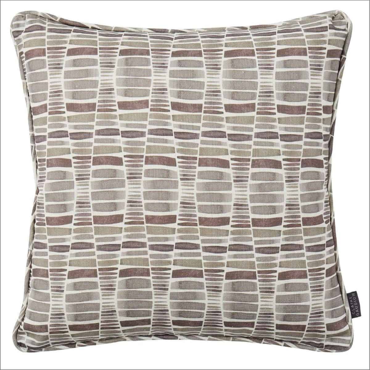 Grey Cushion by Claire Gaudion