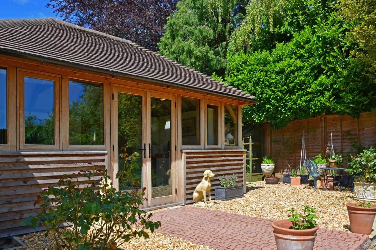 oak framed garden room